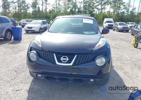 2013 Nissan Juke Sl из США, поврежденный, VIN JN8AF5MRXDT221493